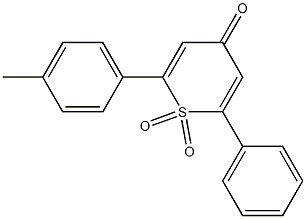 135215-37-1 2-(4-METHYLPHENYL)-6-PHENYL-4H-THIOPYRAN-4-ONE 1,1-DIOXIDE
