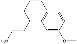 2-(7-methoxy-1,2,3,4-tetrahydronaphthalen-1-yl)ethan-1-amine Structure
