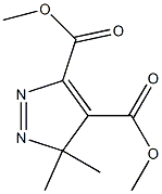 dimethyl 5,5-dimethylpyrazole-3,4-dicarboxylate Structure