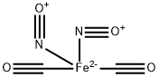 dicarbonyldinitrosyliron Struktur