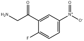 2-Amino-1-(2-fluoro-5-nitrophenyl)ethanone Struktur