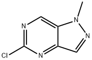 5-Chloro-1-methyl-1H-pyrazolo[4,3-d]pyrimidine Struktur
