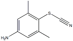 Thiocyanic acid, 4-amino-2,6-dimethylphenyl ester 结构式
