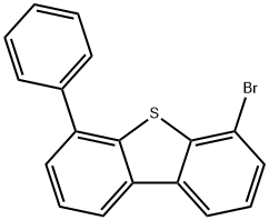 4-bromo-6-phenyldibenzo[b,d]thiophene Structure