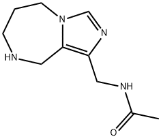 N-((6,7,8,9-Tetrahydro-5H-Imidazo[1,5-A][1,4]Diazepin-1-Yl)Methyl)Acetamide Structure