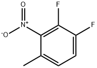 1,2-difluoro-4-methyl-3-nitrobenzene Struktur