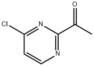 1-(4-氯嘧啶-2-基)乙酮, 145948-06-7, 结构式