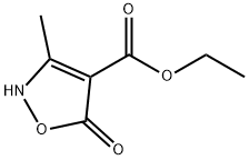 3-Methyl-5-oxo-2,5-dihydro-isoxazole-4-carboxylic acid ethyl ester Structure