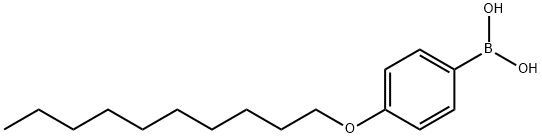 (4-(Decyloxy)phenyl)boronic acid, 147222-99-9, 结构式