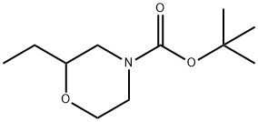 4-BOC-2-乙基吗啉,1495426-85-1,结构式