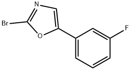 1505270-20-1 Oxazole, 2-bromo-5-(3-fluorophenyl)-