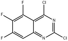 2,4-dichloro-5,6,7-trifluoroquinazoline Structure