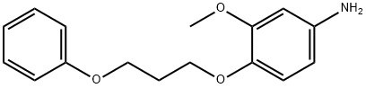 Benzenamine,3-methoxy-4-(3-phenoxypropoxy)- Structure