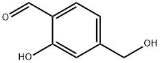 2-Hydroxy-4-(hydroxymethyl)benzaldehyde Struktur