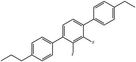 4-Ethyl-2',3'-difluoro-4''-propyl-1,1':4',1''-terphenyl Structure