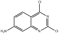 2,4-二氯喹唑啉-7-胺, 1597574-26-9, 结构式
