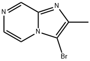 3-BROMO-2-METHYLIMIDAZO[1,2-A]PYRAZINE, 1609581-45-4, 结构式