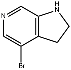 4-Bromo-2,3-dihydro-1H-pyrrolo[2,3-c]pyridine,1617514-93-8,结构式