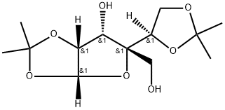 (3aR,5R,6S,6aR)-5-[(4R)-2,2-Dimethyl-1,3-dioxolan-4-yl]-5-(hydroxymethyl)-2,2-dimethyl-6,6a-dihydro-3aH-furo[2,3-d][1,3]-dioxol-6-ol Structure