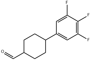 4-(3,4,5-三氟苯基)环己基甲醛,167161-17-3,结构式