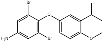 169113-83-1 3,5-Dibromo-4-(3-isopropyl-4-methoxy-phenoxy)-phenylamine