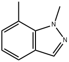 1,7-二甲基-1H-吲唑, 17582-89-7, 结构式