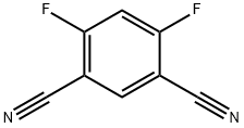 4,6-二氟间苯二腈,17654-70-5,结构式
