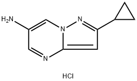 2-Cyclopropylpyrazolo[1,5-a]pyrimidin-6-amine hydrochloride