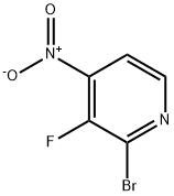 2-溴-3-氟-4-硝基吡啶, 1807072-92-9, 结构式