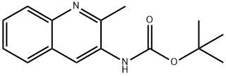 tert-Butyl (2-methylquinolin-3-yl)carbamate Structure