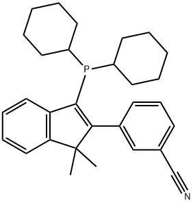 1883369-99-0 3-[3-(dicyclohexylphosphino)-1,1-dimethyl-1H-inden-2-yl]Benzonitrile