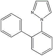 1H-Pyrazole, 1-[1,1'-biphenyl]-2-yl- Structure