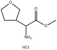 METHYL 2-AMINO-2-(TETRAHYDROFURAN-3-YL)ACETATE HCL|2-氨基-2-(四氢呋喃-3-基)乙酸甲酯盐酸盐