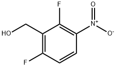 (2,6-二氟-3-硝基苯基)甲醇, 206884-26-6, 结构式