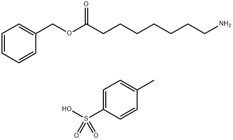 8-Aminooctanoic acid benzyl ester p-Toluenesulphonic acid Struktur