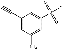 3-Amino-5-ethynylbenzenesulfonyl fluoride >=95% Structure