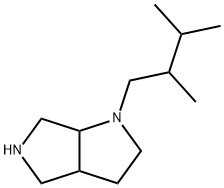 1-(2,3-Dimethylbutyl)octahydropyrrolo[3,4-b]pyrrole 结构式