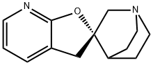 (S)-3H-1'-azaspiro[furo[2,3-b]pyridine-2,3'-bicyclo[2.2.2]octane] Structure