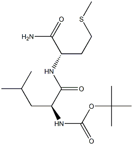 L-Methioninamide,N-[(1,1-dimethylethoxy)carbonyl]-L-leucyl- (9CI)