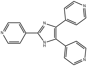 4,4',4'-(1H-咪唑-2,4,5-三基)三吡啶 结构式