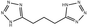 1,3-di(tetrazol-5-yl)propane 化学構造式