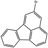 2-bromofluoranthene 化学構造式