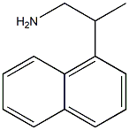 2-(萘-1-基)丙-1-胺, 27557-86-4, 结构式