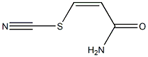 Thiocyanic acid,3-amino-3-oxo-1-propenyl ester, (Z)- (9CI)