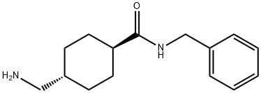 Trans-4-(aminomethyl)-N-benzylcyclohexanecarboxamide Struktur