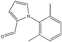 1-(2,6-dimethylphenyl)pyrrole-2-carbaldehyde Structure