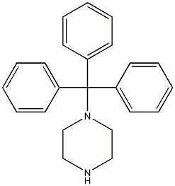 Piperazine, 1-(triphenylmethyl)- Struktur