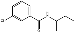 N-butan-2-yl-3-chlorobenzamide Structure