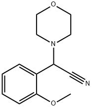 2-(2-Methoxyphenyl)-2-(Morpholin-4-Yl)Acetonitrile Structure