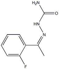 Hydrazinecarboxamide,2-[1-(2-fluorophenyl)ethylidene]-,392-10-9,结构式
